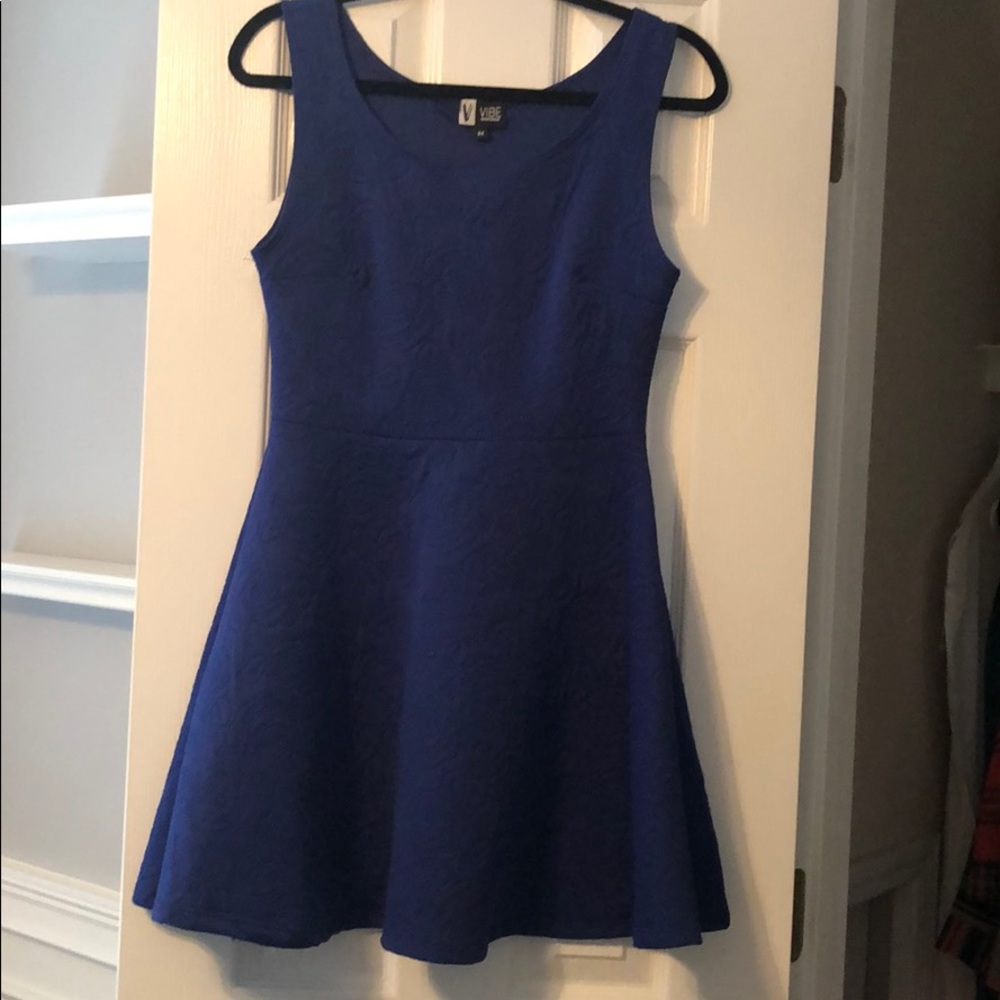 Blue dress